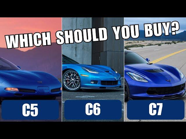 C5 vs  C6 vs  C7 Which Corvette Should You Buy