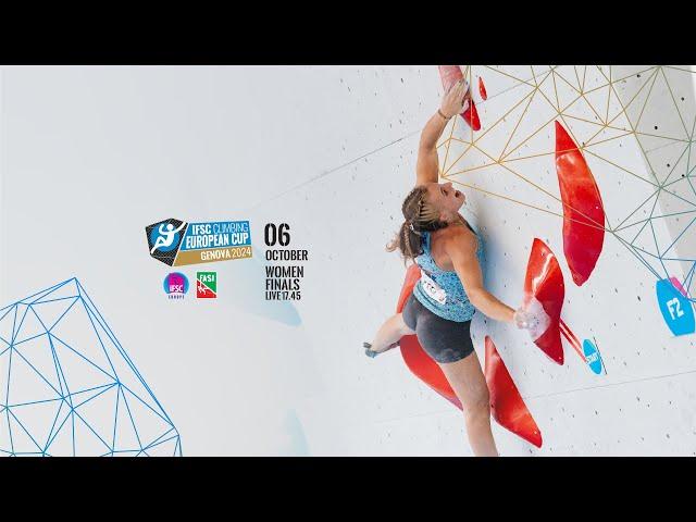 Women's boulder final | Genova 2024