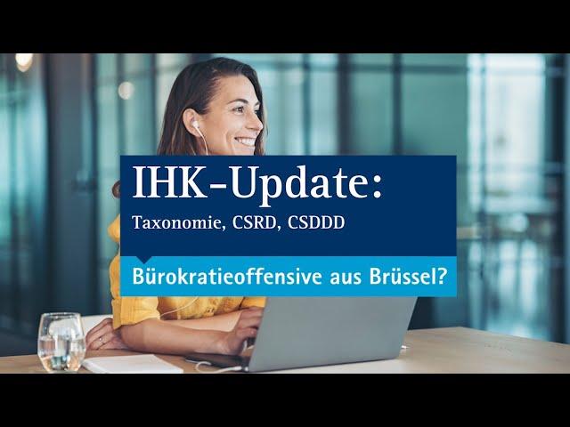 "Taxonomie, CSRD, CSDDD – Bürokratieoffensive aus Brüssel?"