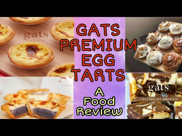 GATS PREMIUM EGG TARTS AND OTHER PASTRIES/ Second Unboxing and Food Review