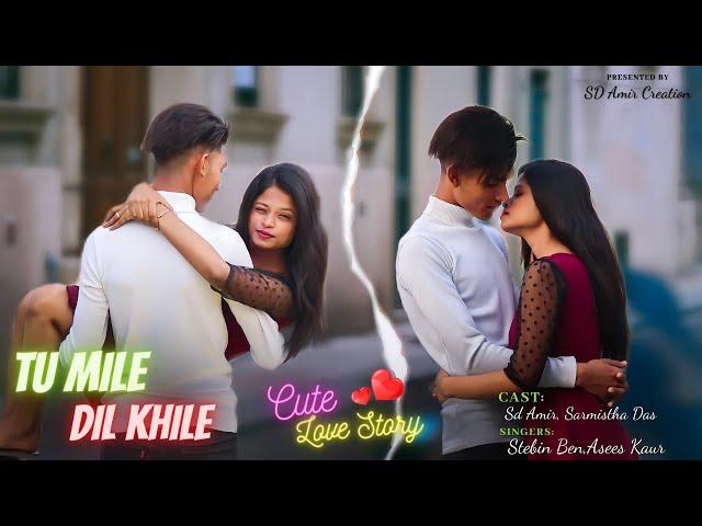 Tu Mile Dil Khile - Stebin Ben,Asees Kaur | Cute Love Story | New Hindi Song 2023 | SD Amir Creation