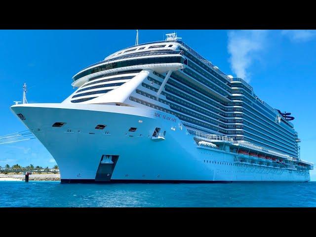 MSC Seascape Cruise Ship Tour 4K