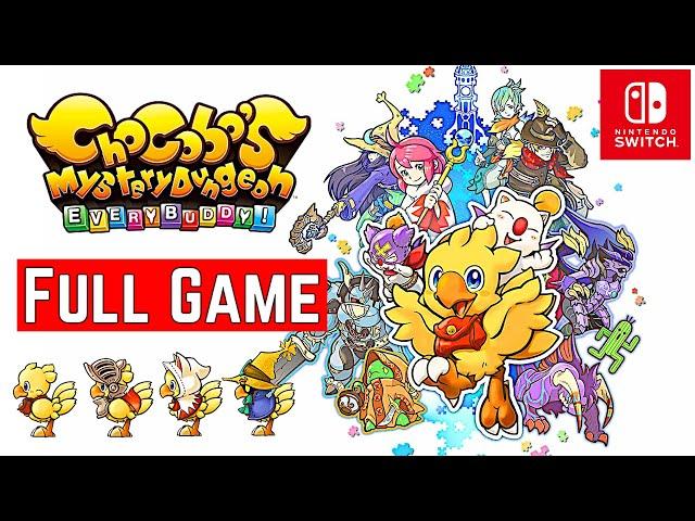 Chocobo's Mystery Dungeon EVERY BUDDY! [Switch] Gameplay Walkthrough | FULL GAME | No Commentary