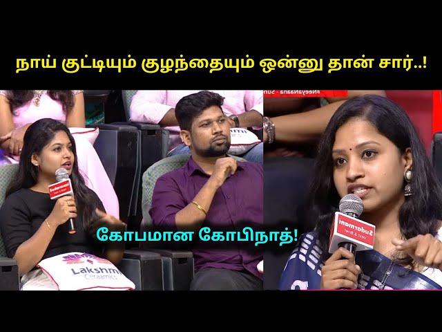 குழந்தை பெற விரும்பாதவர்கள் vs எதிர்ப்பவர்கள் | neeya naana latest episode troll | Mic Testing 123