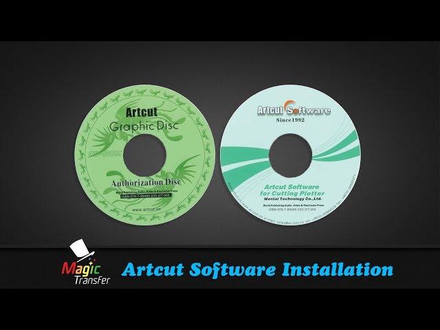 Artcut Software Installation,  setting and trouble-shooting for Vinyl Cutter