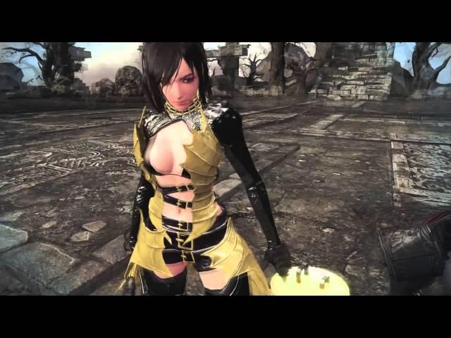 Vindictus : New Fiona Skill, Blooming Violet