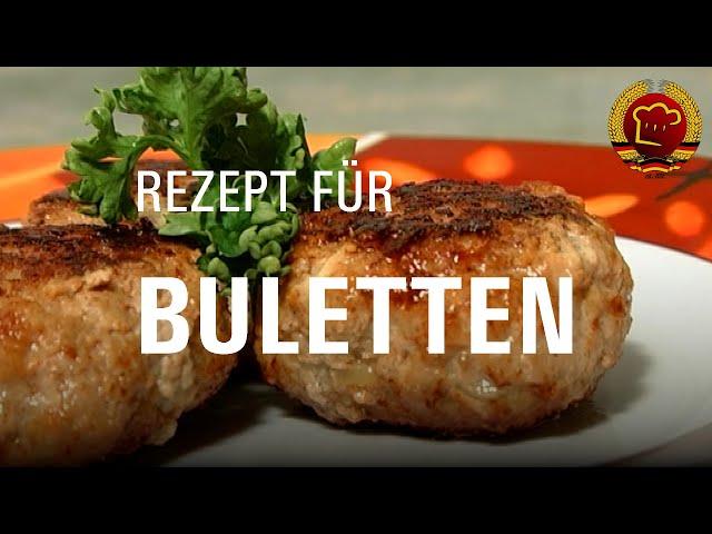 So kannst du knusprige Buletten schnell und einfach selber braten (DDR Rezept)