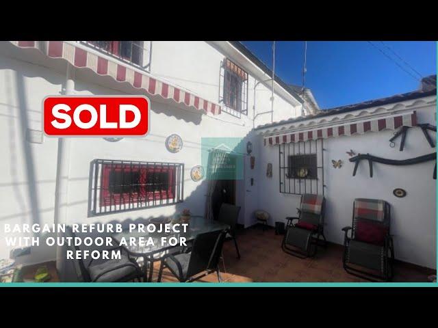 SOLD Charming Spanish Property for Sale 69,950 euros sold with furniture