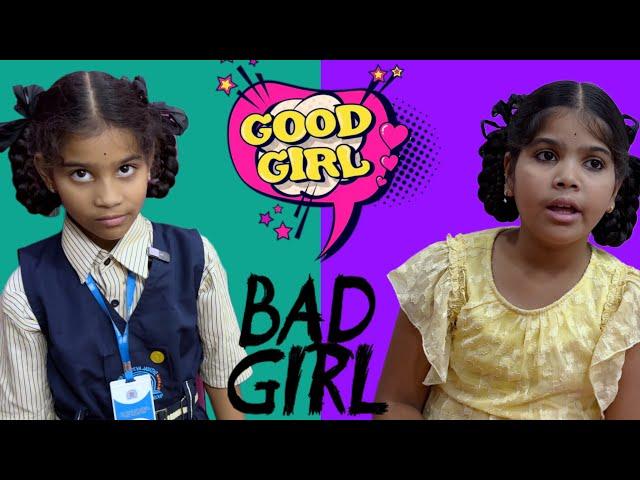 Good Girl v/s Bad Girl || comedy video || rider mallesh new video || childrens awarness video || ️