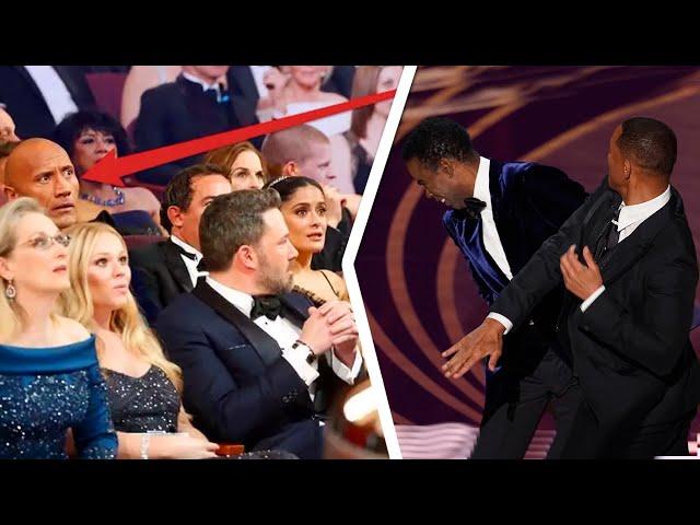 Celebrities SHOCKED Reaction To Will Smith Punching Chris Rock