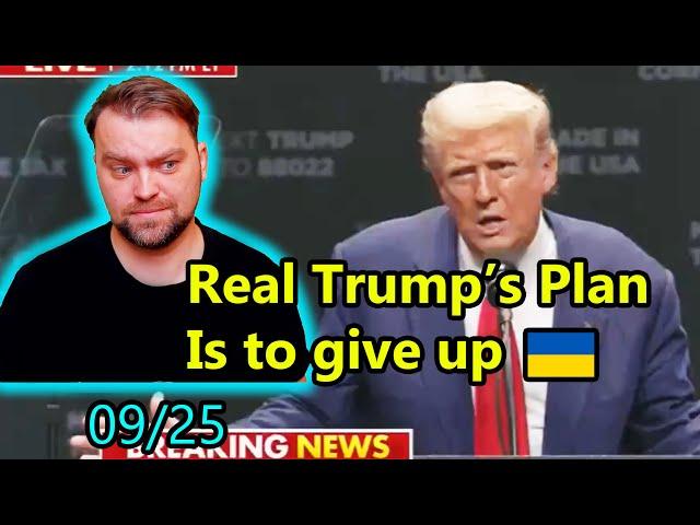 Update from Ukraine | Ruzzia, Take it! Trump wants to Quit the War in Ukraine. No military support