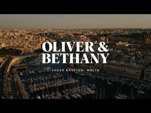 Oliver & Bethany // Sheer Bastion, Malta // Wedding Highlight Film (4K)