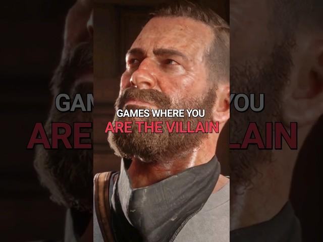 Games where you are the Villain #shorts #gaming #rdr2 #gta5 #cod #villain #coldwar #kotor #games