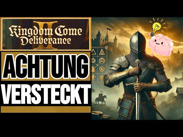 Genial VERSTECKT!Geheime Tipps die du noch NICHT KENNST!| Kingdom Come Deliverance 2 Tipps