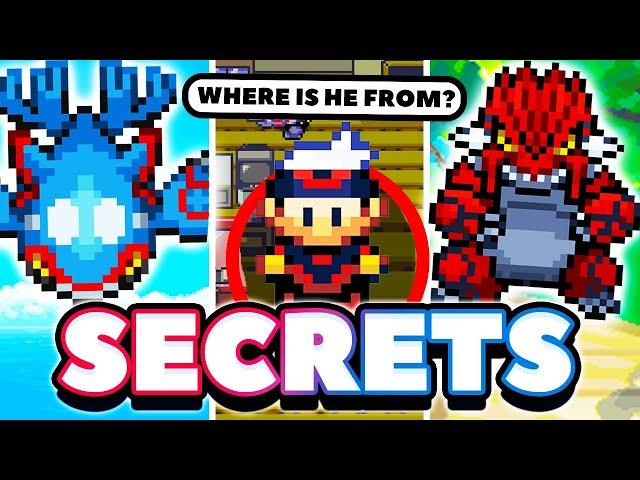 25 SECRETS THAT 97% OF PLAYERS DONT KNOW OF POKEMON RUBY & SAPPHIRE