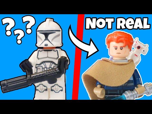 I Made 10 NEVER Seen LEGO Star Wars Minifigures…