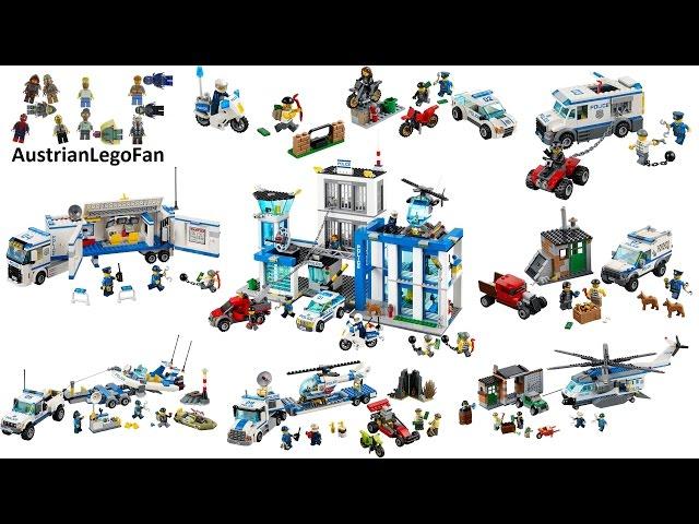 All Lego City Police Sets 2014 - Lego Speed Build Review