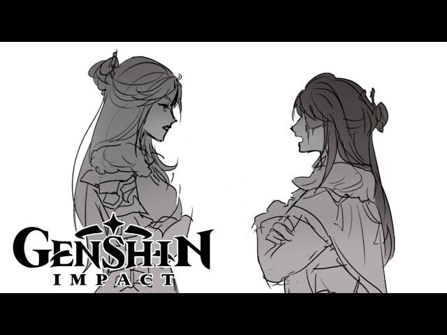 Genshin Impact (Comic Dub) - Easy Mediation || Valentine's Day Special #2