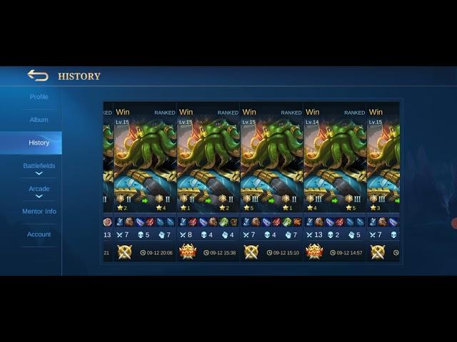 bane 12 winstreak