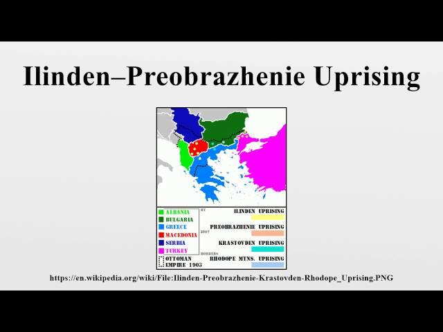 Ilinden–Preobrazhenie Uprising