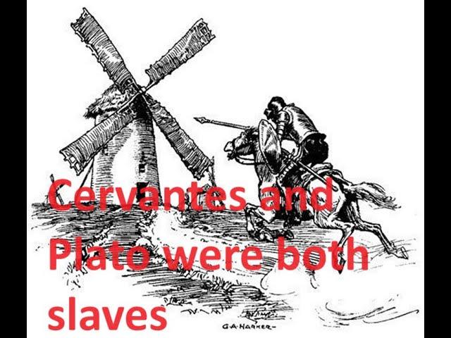 Slavery is not a black thing; two famous European slaves from Spain and Greece