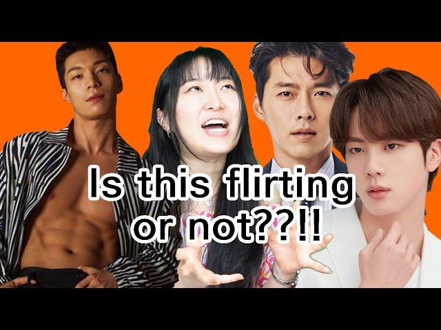 5 Secret Ways to know if a Korean guy LIKES YOU (feat. @annalee @dkdktv)