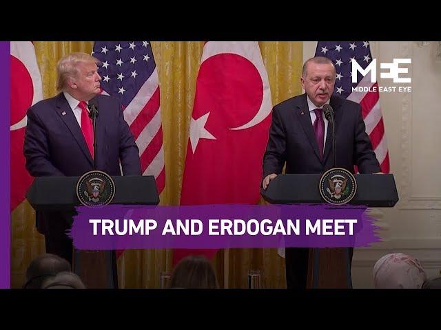 Trump and Erdogan meet at White House