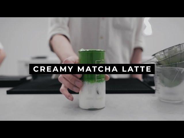 How To Make The Most Creamy Iced Matcha Latte