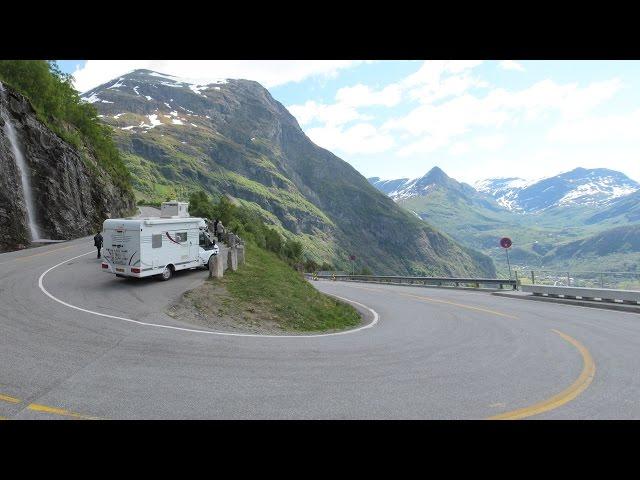 Norway: Fv. 63 Ørnevegen - The Eagle Road (Geiranger)