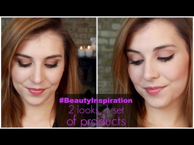 #BeautyInspiration: two looks, one set of products! | Bailey B.