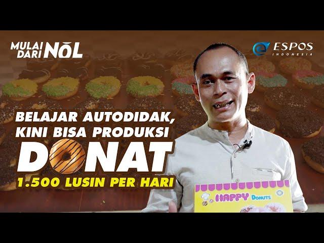 Belajar Otodidak Bikin Donat Mulai dari Nol