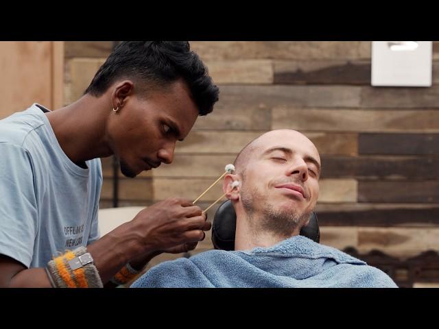 ASMR Ear Treatment and Head Massage: The Art of a Master Cracker