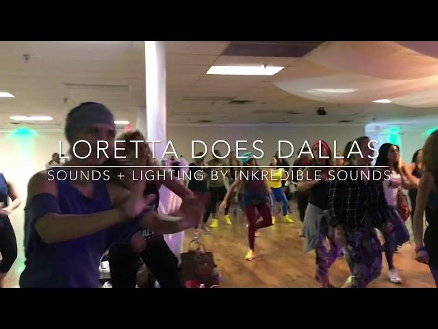 Loretta Bates Does Dallas | Inkredible Sounds | Lighting & Sounds