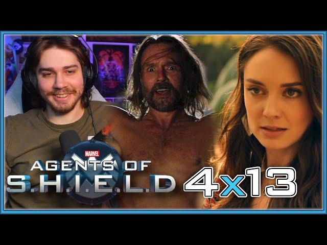 MCU FAN Watches AGENTS OF SHIELD 4x13 For The First Time! | Agents Of SHIELD 4x13 REACTION