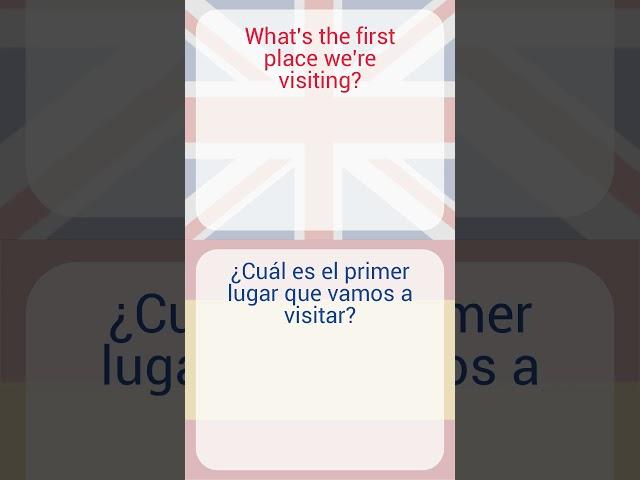 Hablar con un guía turístico | ingles para viajar