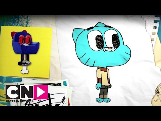 How To Draw Gumball From The Amazing World Of Gumball | Imagination Studios | Cartoon Network
