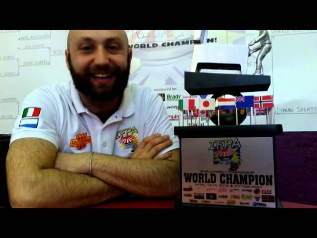 Daniele Acciari Campione del Mondo di flipper sportivo 2016