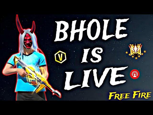 Bhole Is Live || Free Fire Max Live Stream || Free Fire Live Guild Test