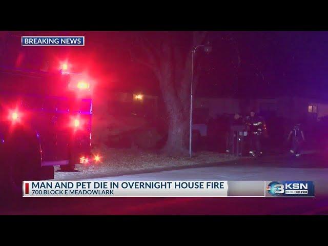 Derby man, pet killed in Christmas night fire