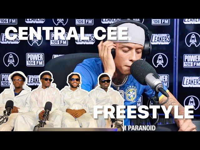 AMERICANS REACT TO CENTRAL CEE - LA LEAKERS FREESTYLE 