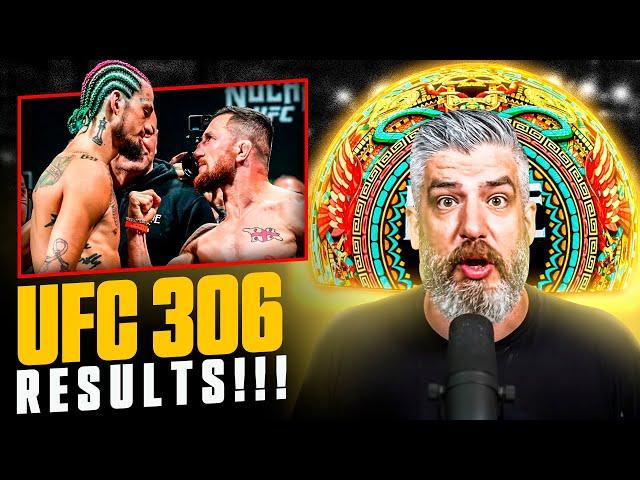 LUKE THOMAS *LIVE REACTION* UFC 306 RESULTS: Sugar Sean & Alexa Grasso LOST