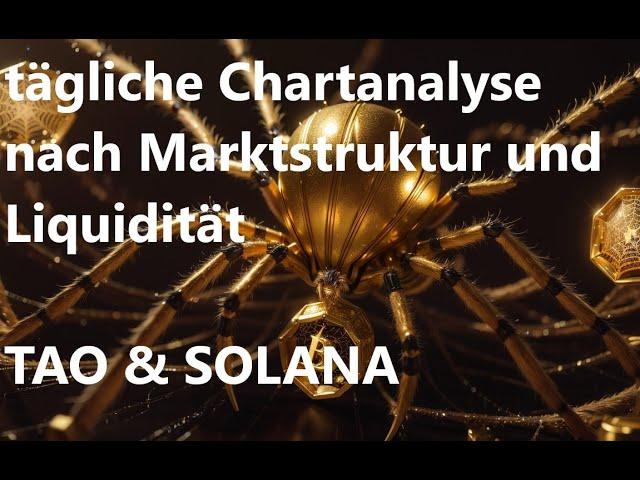 Chartanalyse TAO+SOL am 03.03.2025(nach Marktstruktur und Liquidität ohne Indikatoren)