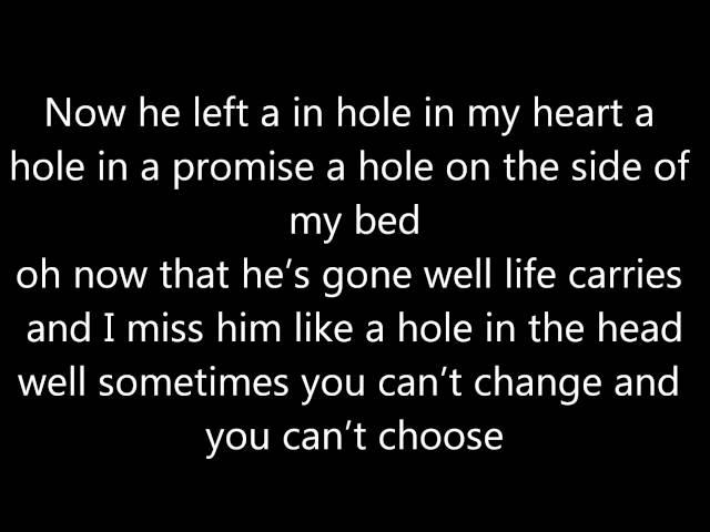 Passenger - Holes *lyrics*