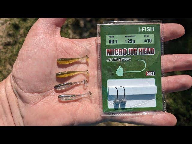 The Ultimate Finesse Swimbait Rig! Fishing Ulrtalight Lures From Shore