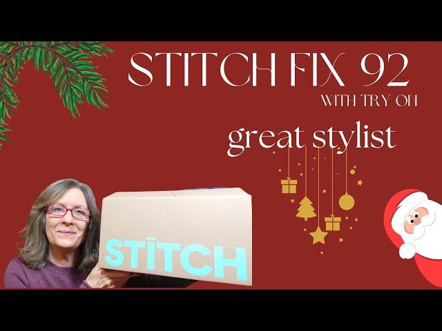 Stitch Fix 92 SHOCKER - What My Stylist Sent Me!