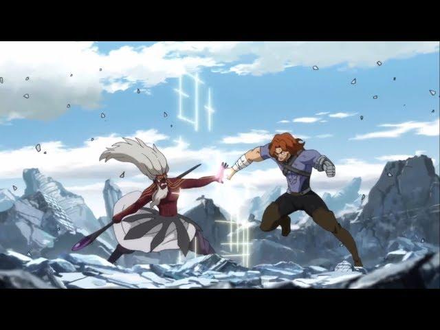 Fairy Tail Gildarts V.S August Full Fight || Gildarts Clive V.S August Dragneel Complete Fight .