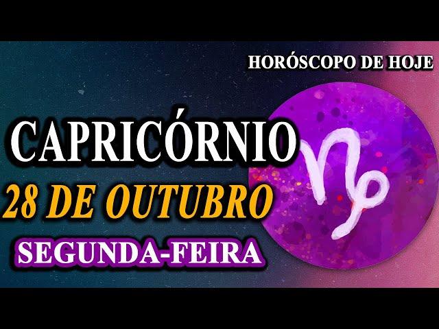  𝐀 𝐦𝐚𝐠𝐢𝐚 𝐞𝐬𝐭á 𝐩𝐫𝐞𝐬𝐭𝐞𝐬 𝐚 𝐚𝐜𝐨𝐧𝐭𝐞𝐜𝐞𝐫Capricórnio 28 de Outubro 2024| Horóscopo de hoje
