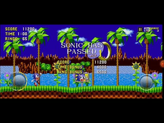 testing the jump mod in sonic 1