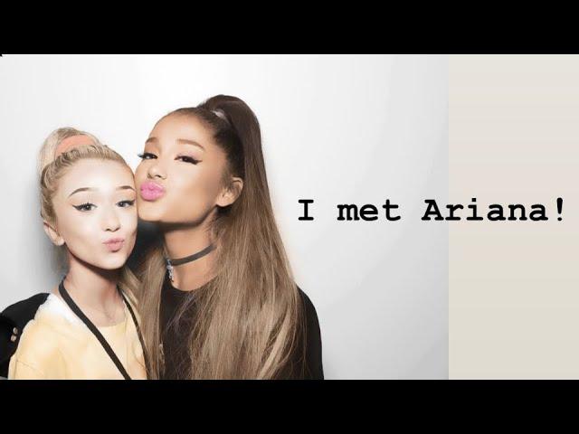 Emery Bingham meets Ariana Grande sweetener/ thank u, next tour VIP