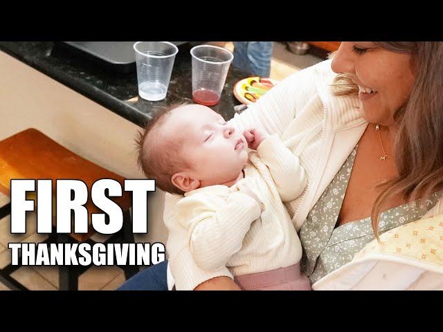 her first thanksgiving ever! 